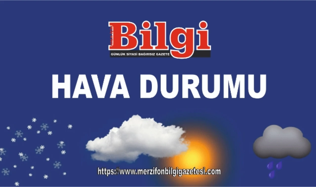 METEOROLOJİ UYARDI!