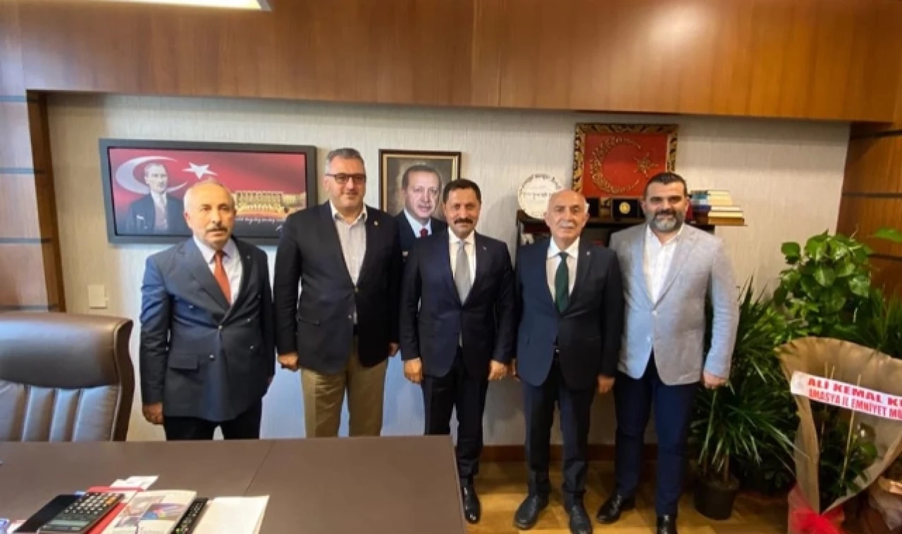 MİLLETVEKİLLERİNİ ZİYARET ETTİLER