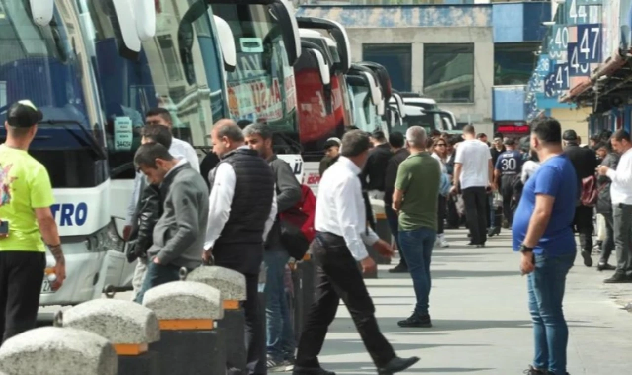 OTOBÜS BİLETLERİ TÜKENDİ