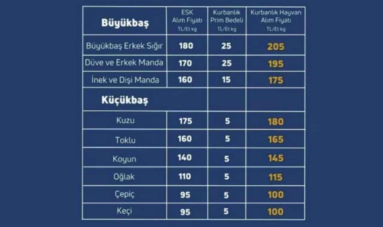 Satılamayan Kurbanlıkları Et ve Süt Kurumu Alacak