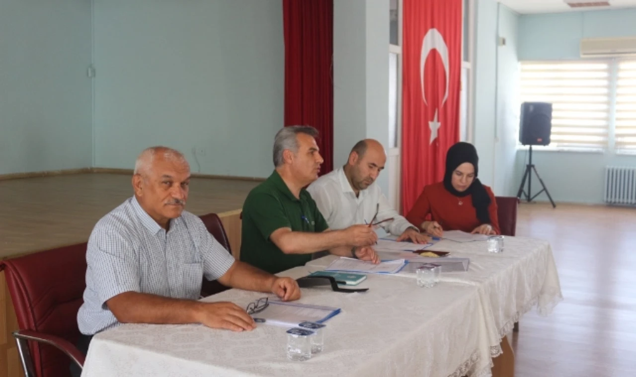 Sene sonu müdürler kurulu toplantısı yapıldı