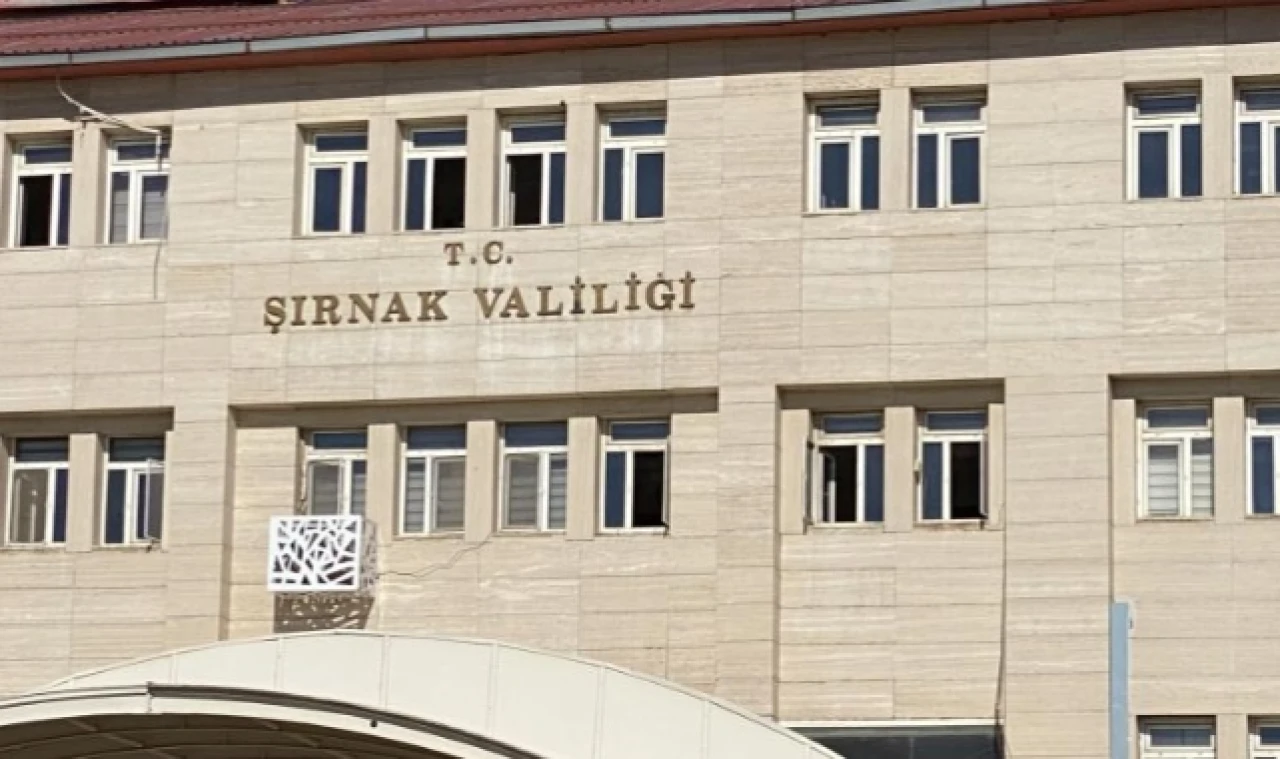 ŞIRNAK’TA  15 GÜN SÜREYLE ÖZEL GÜVENLİK BÖLGELERİ İLAN EDİLDİ