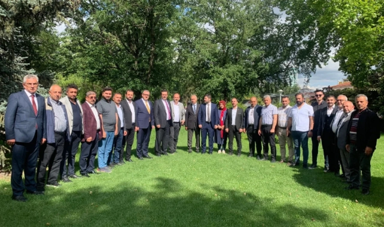 Taşova Heyetini Mecliste Ağırladılar