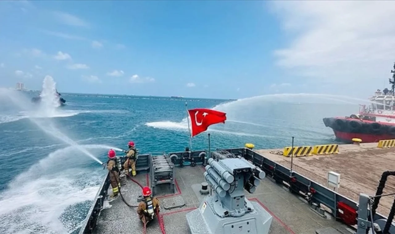 TCG ANADOLU'NUN AKSAZ'DAKİ İLK EĞİTİM GÖRÜNTÜLERİ PAYLAŞILDI