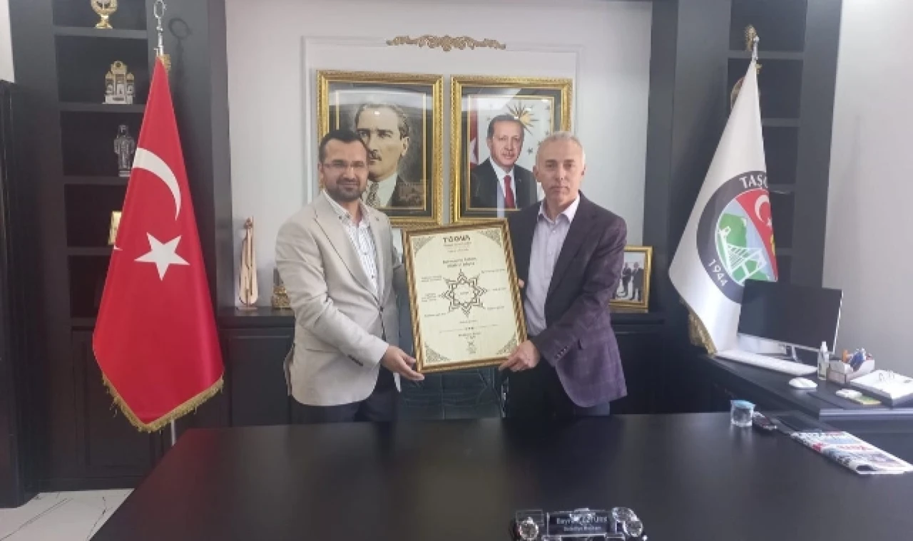 TÜGVA'DAN ÖZTÜRK'E ZİYARET