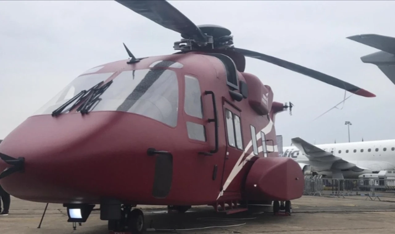 Türkiye'nin Yeni Helikopteri T925 İlk Kez Vitrine Çıktı