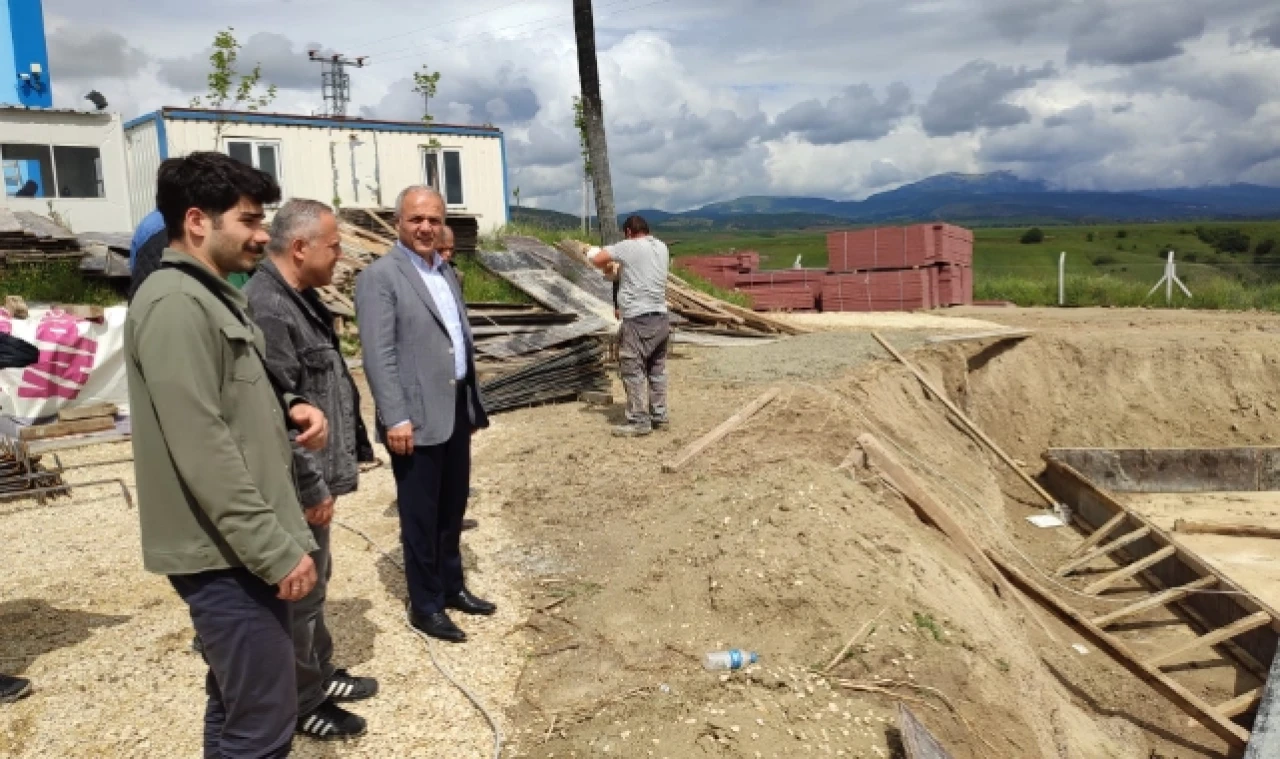 ÜÇOK, ÇALIŞMALARI YERİNDE İNCELEDİ