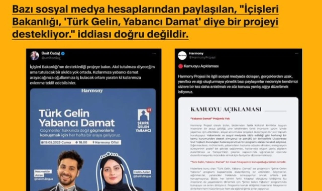 ÜMİT ÖZDAĞ'IN İDDİASI YALANLANDI
