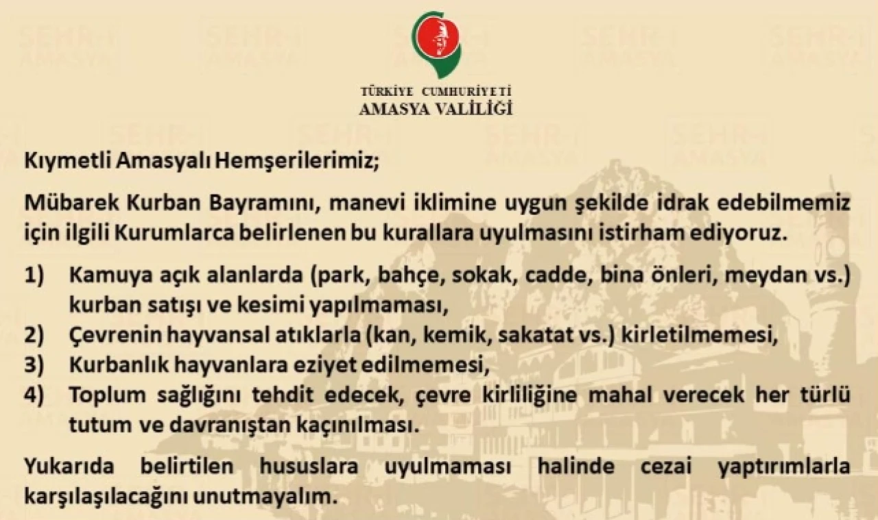 Valilik Uyardı!