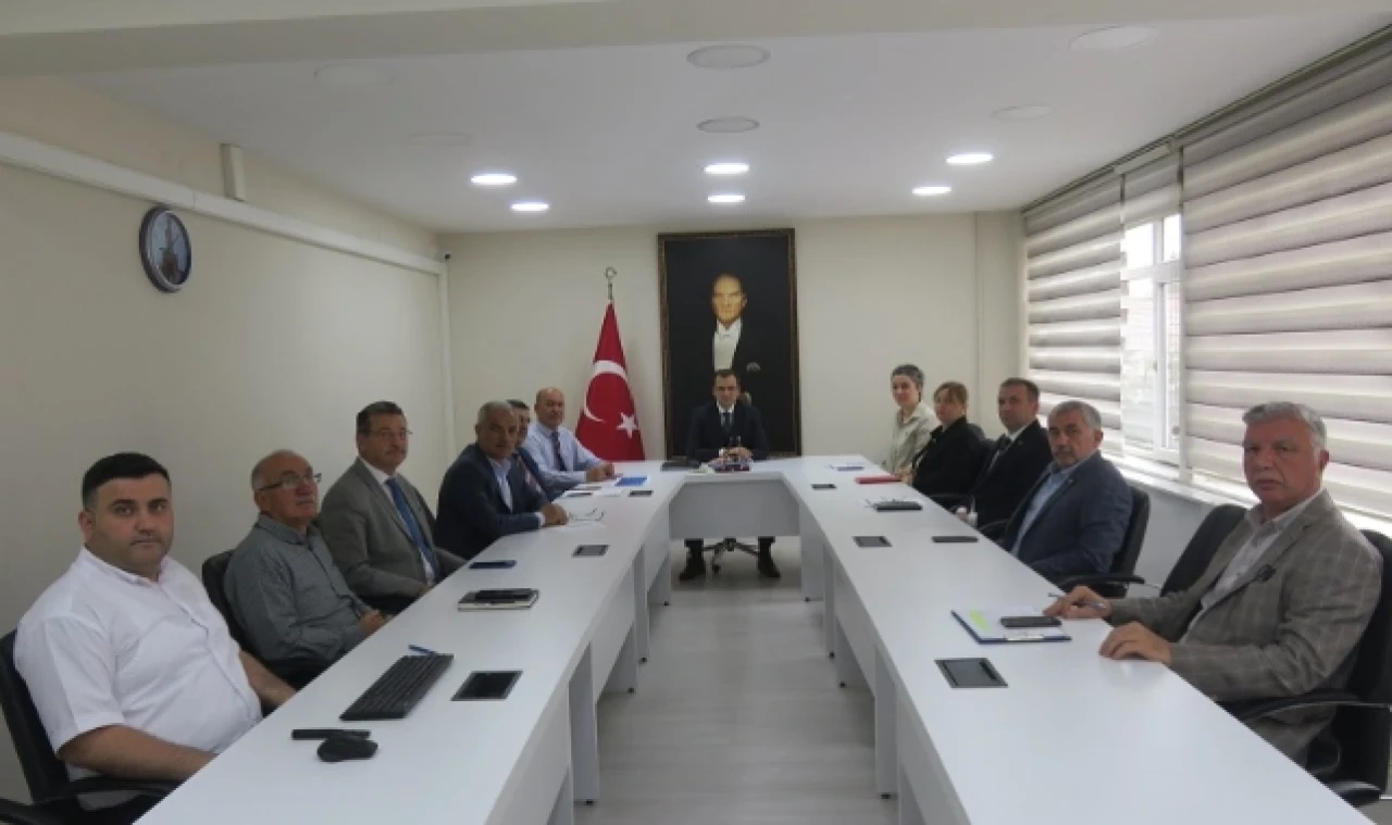 YATIRIM DEĞERLENDİRME TOPLANTISI YAPILDI