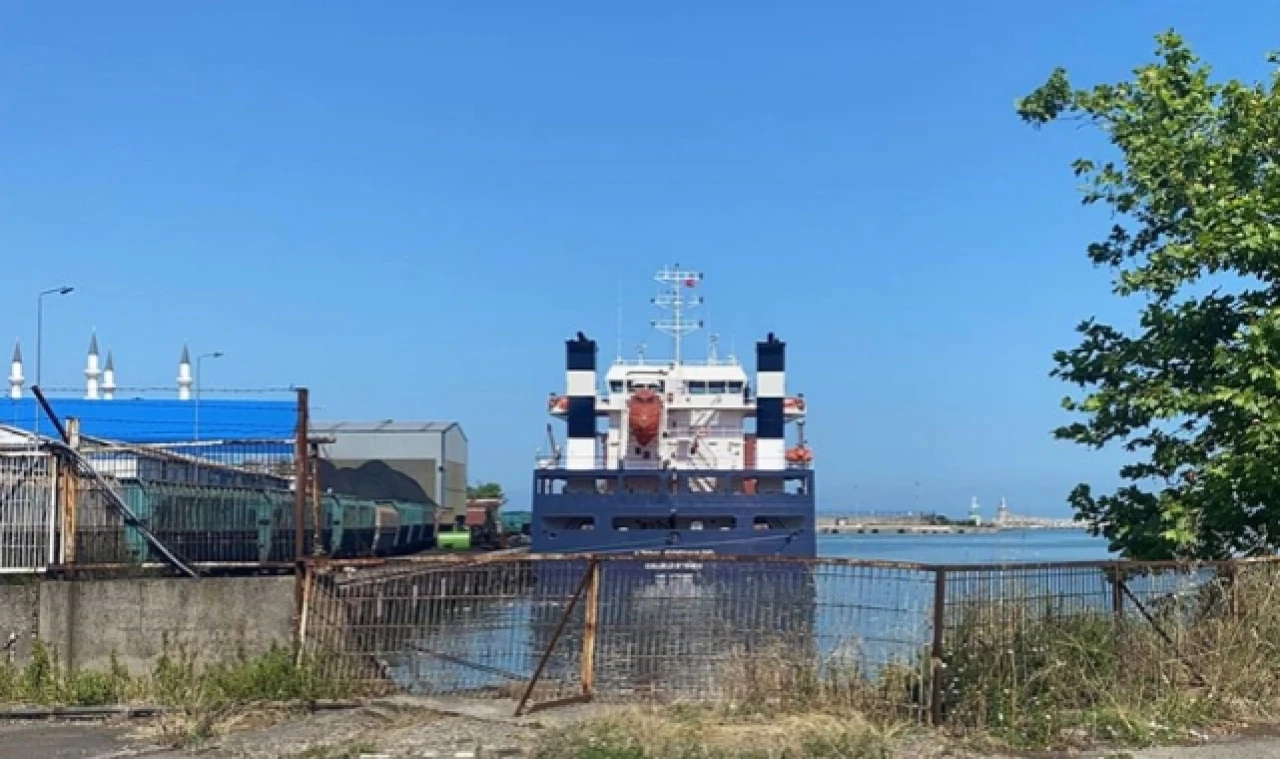 Zonguldak'ta altında mayın olduğu iddia edilen kuru yük gemisi ve çevresinde arama yapıldı