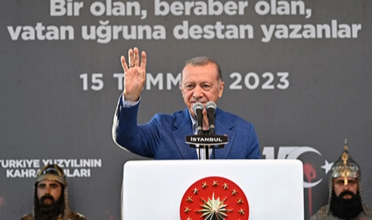 15 Temmuz bizim onurumuzdur, haysiyetimizdir, şeref madalyamızdır