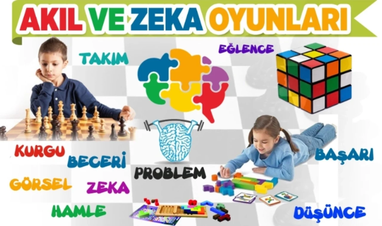 Akıl ve Zeka Oyunları etkinliği 6 yaş üstü çocukları buluşturacak