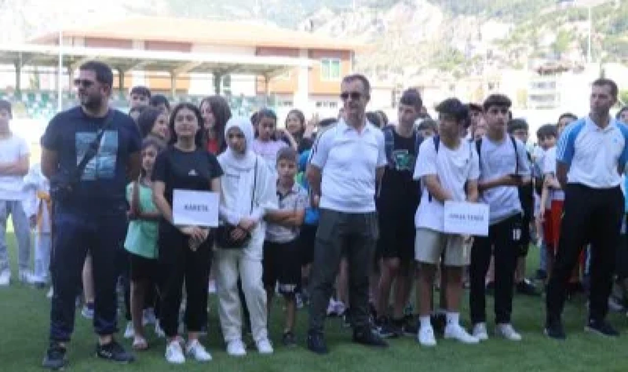 Amasya'da Yaz Spor Okulları'nın Açılışı Yapıldı