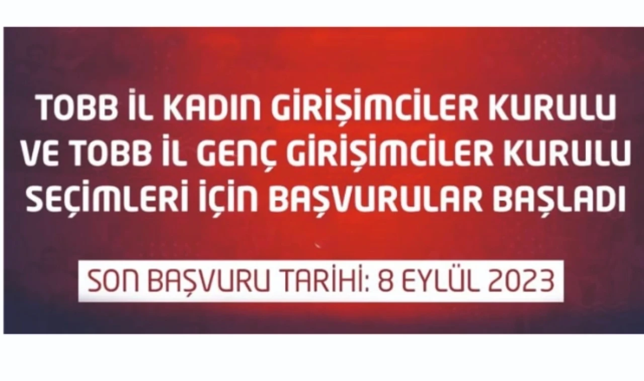 Başvurular Başladı