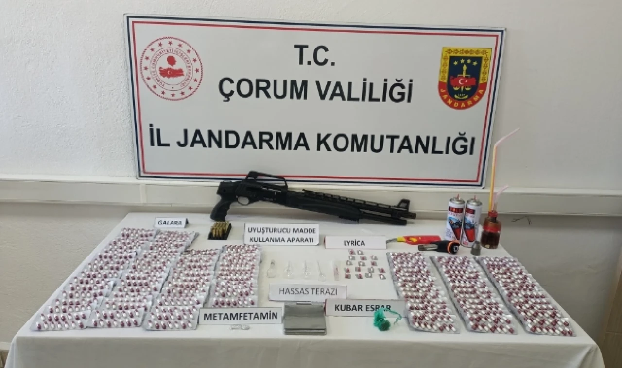 Çok sayıda uyuşturucu madde ele geçirildi