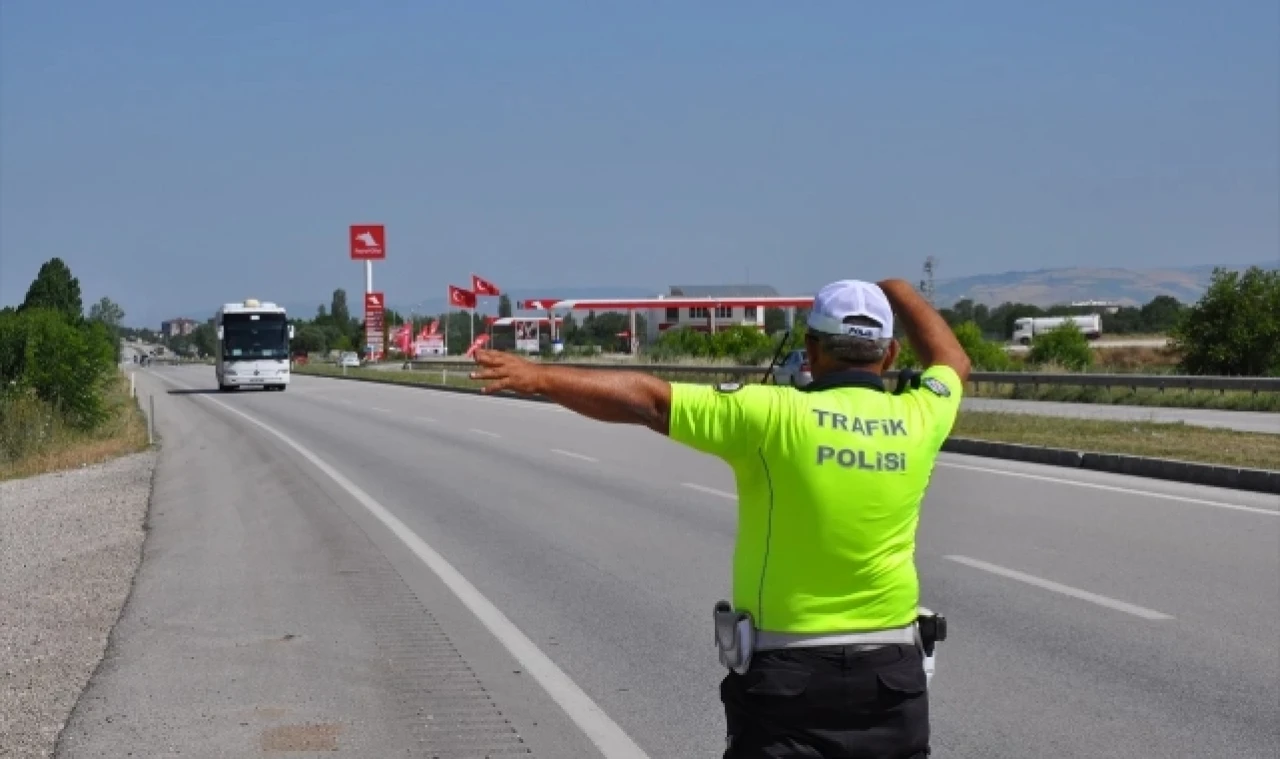 Gümüşhacıköy'de Düzensiz Göç Uygulaması