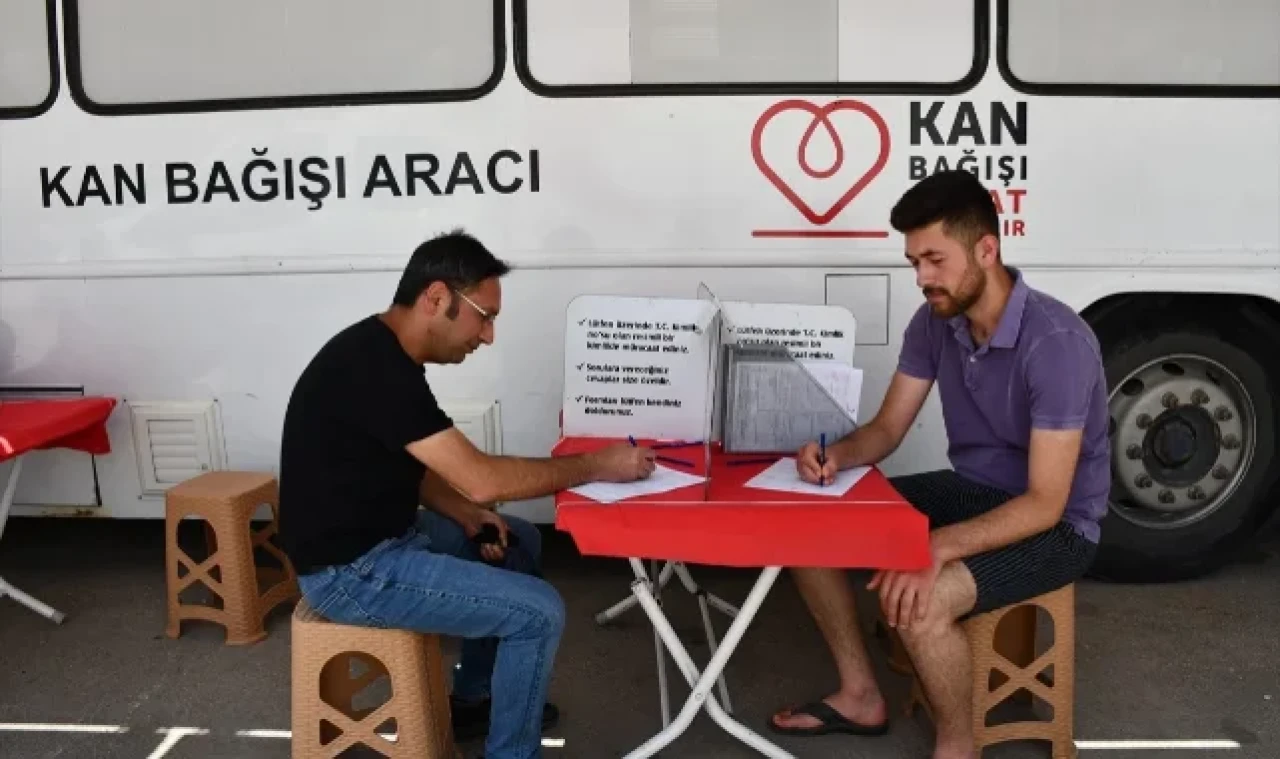 Gümüşhacıköy'de Kan Bağışı Kampanyası: 34 Ünite Bağış Toplandı