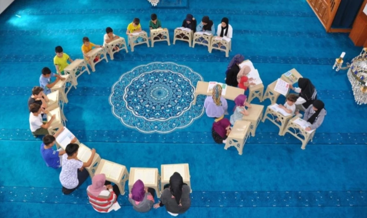 Gümüşhacıköy'de Yaz Kur'an Kursu Başladı