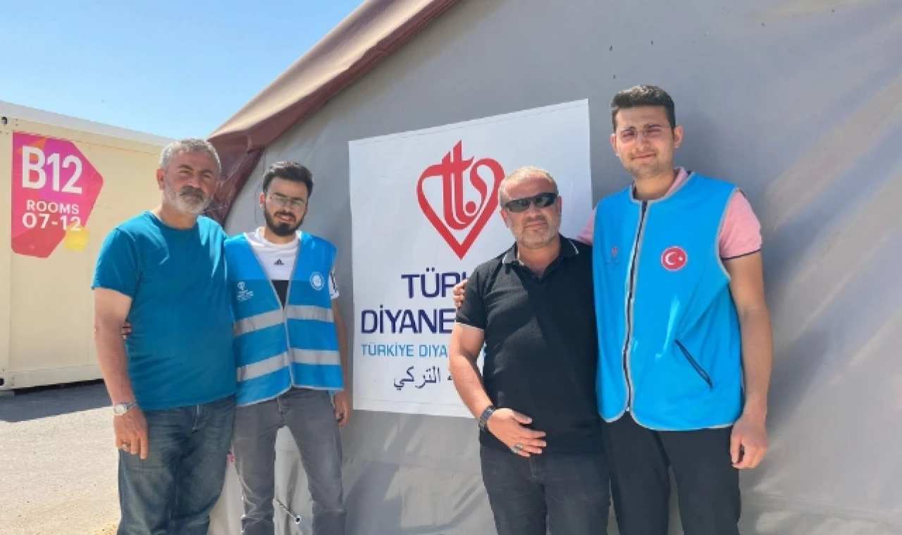 Gümüşhacıköy İlçe Müftülüğü manevi destek ekibi Hatay’dan döndü