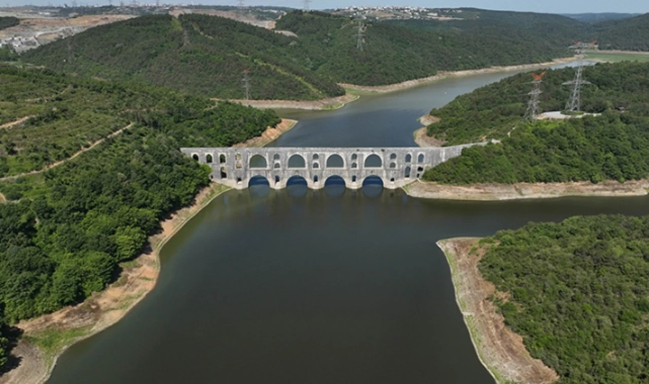 İstanbul'da barajların doluluk oranı yüzde 42,14 olarak ölçüldü