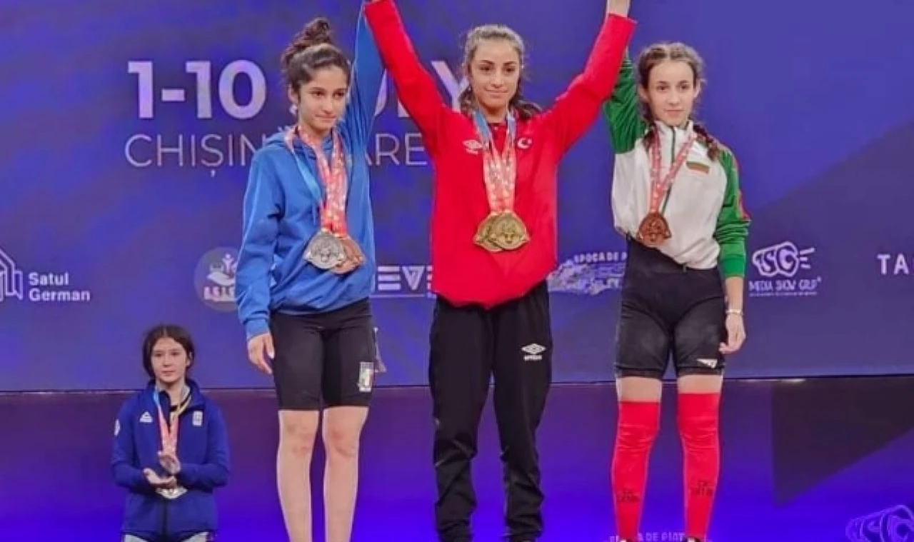 Merzifon Belediyespor'lu Şevval, Avrupa Şampiyonu Oldu!