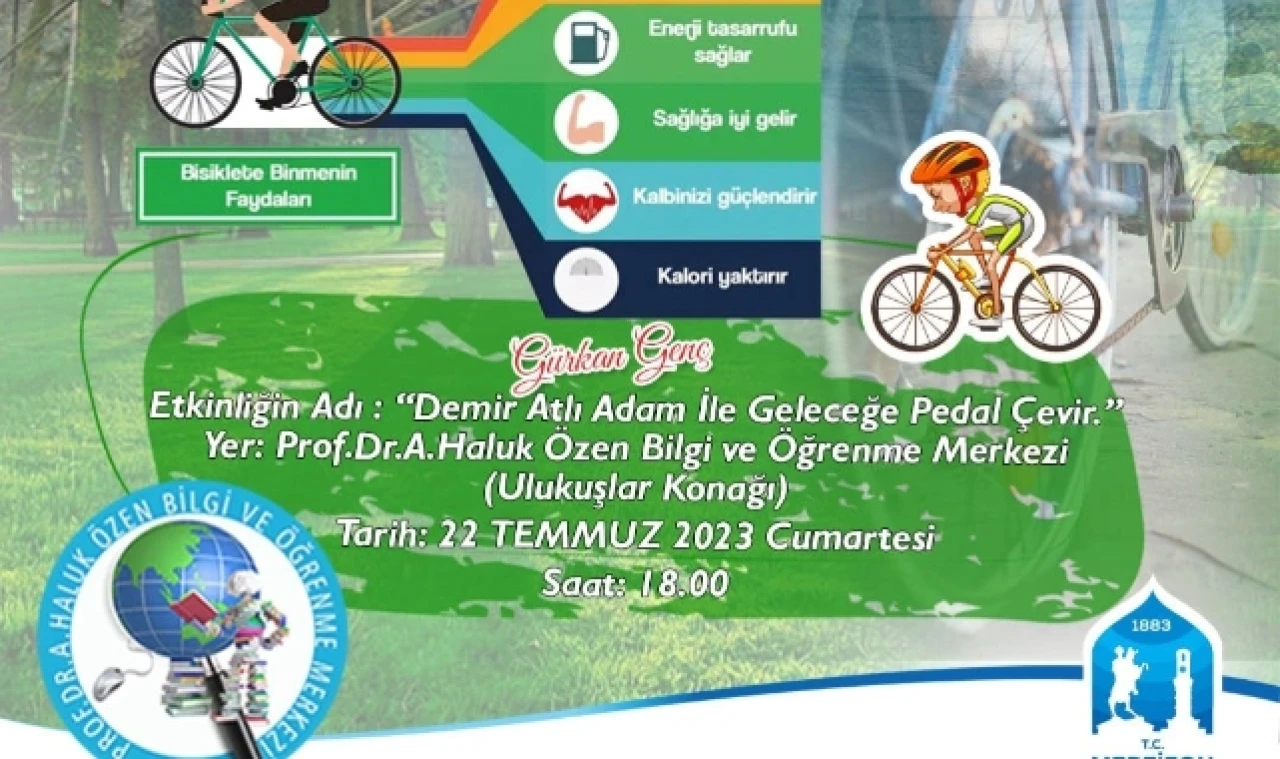 Merzifon’lu Gençler Bugün  Geleceğe Pedallayacak