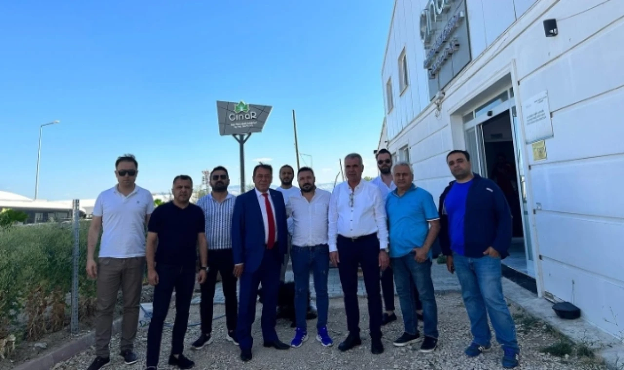 Merzifon  TSO üyelerine ziyaretlerini sürdürüyor