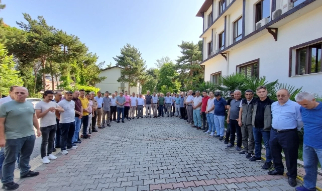 Mesai’nin ilk Gününe  Bayramlaşma Töreni ile Başladılar