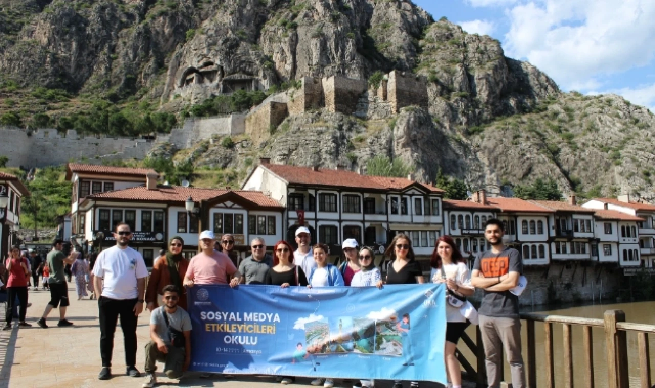 OKA'nın İlk Durağı Amasya'yı Sosyal Medya ile Tanıştırmak Oldu