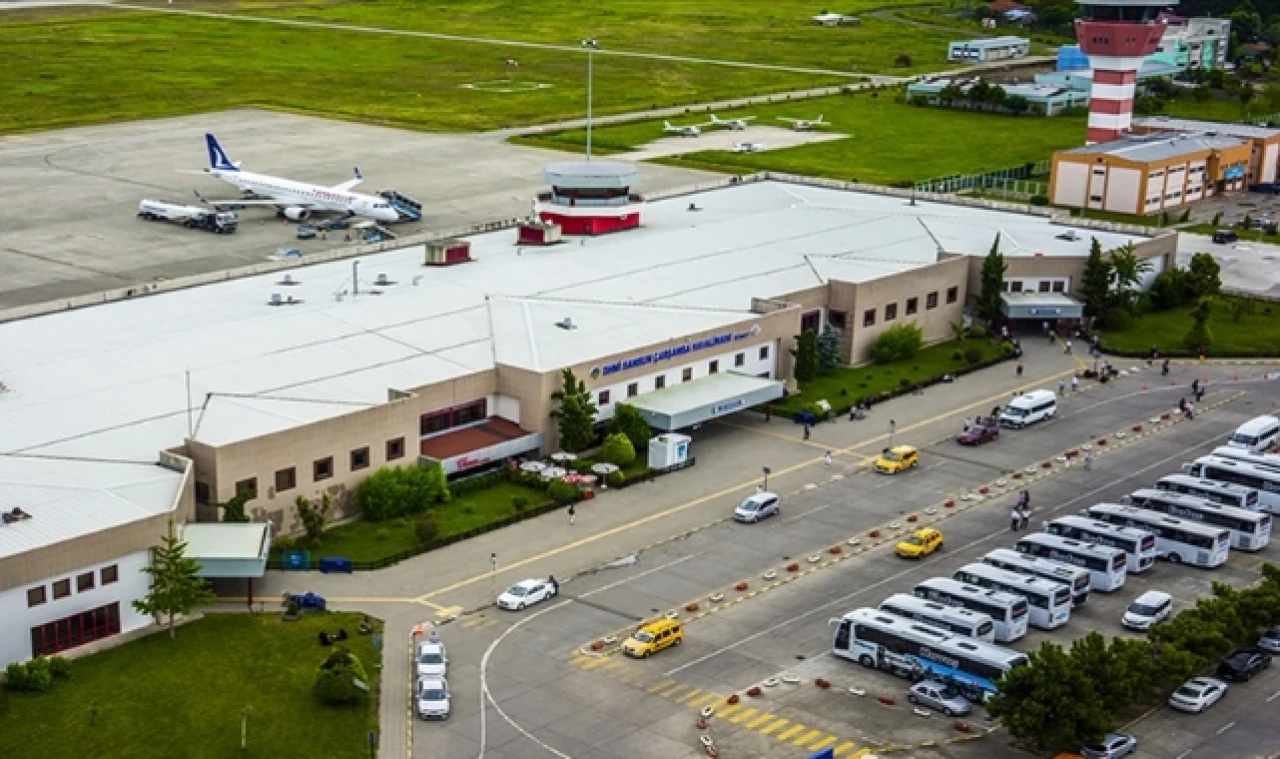 Samsun Çarşamba Havalimanı yılın ilk yarısında 663 bin 456 yolcu ağırladı