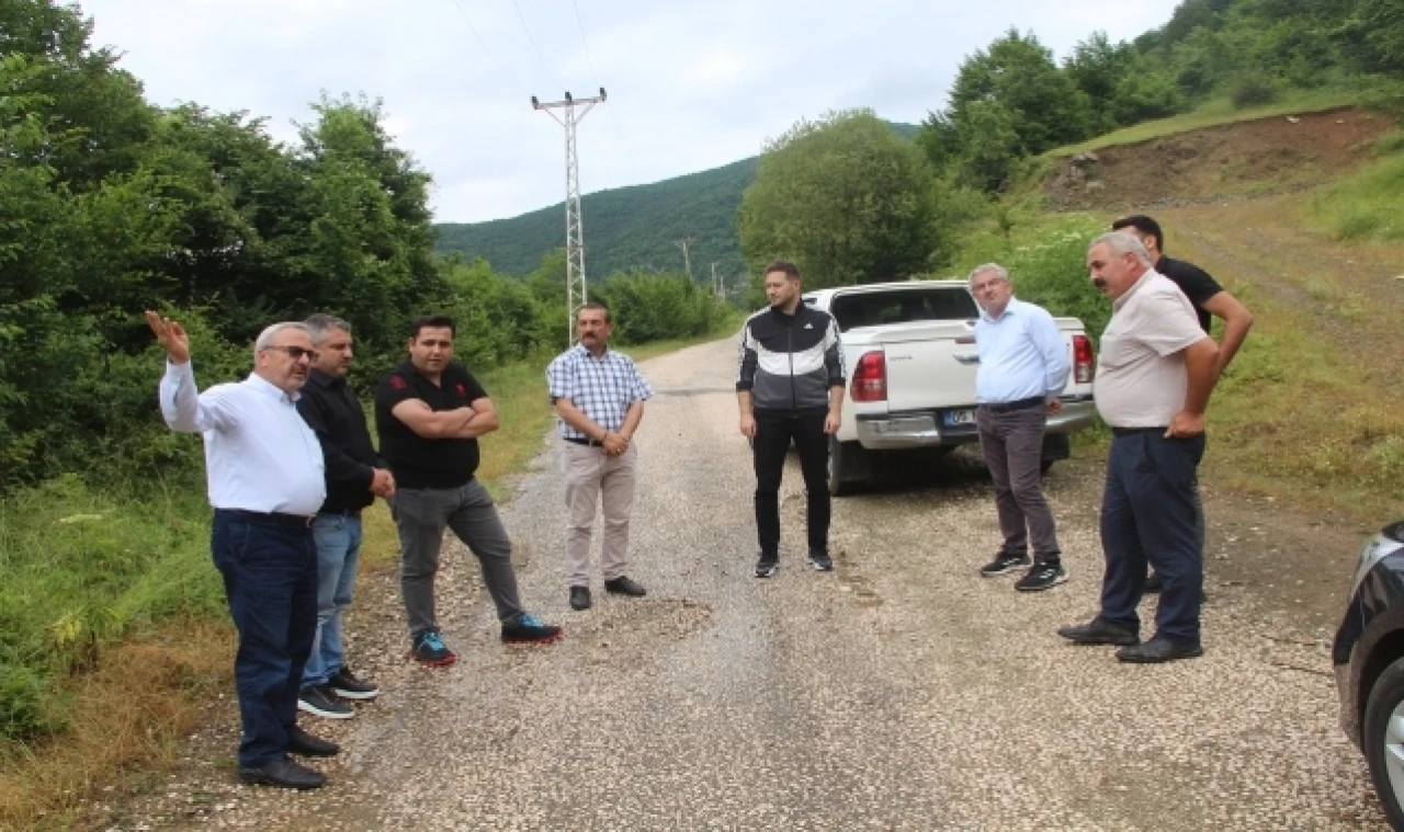 Taşova Kaymakamı Gökcecik'ten köy ziyareti