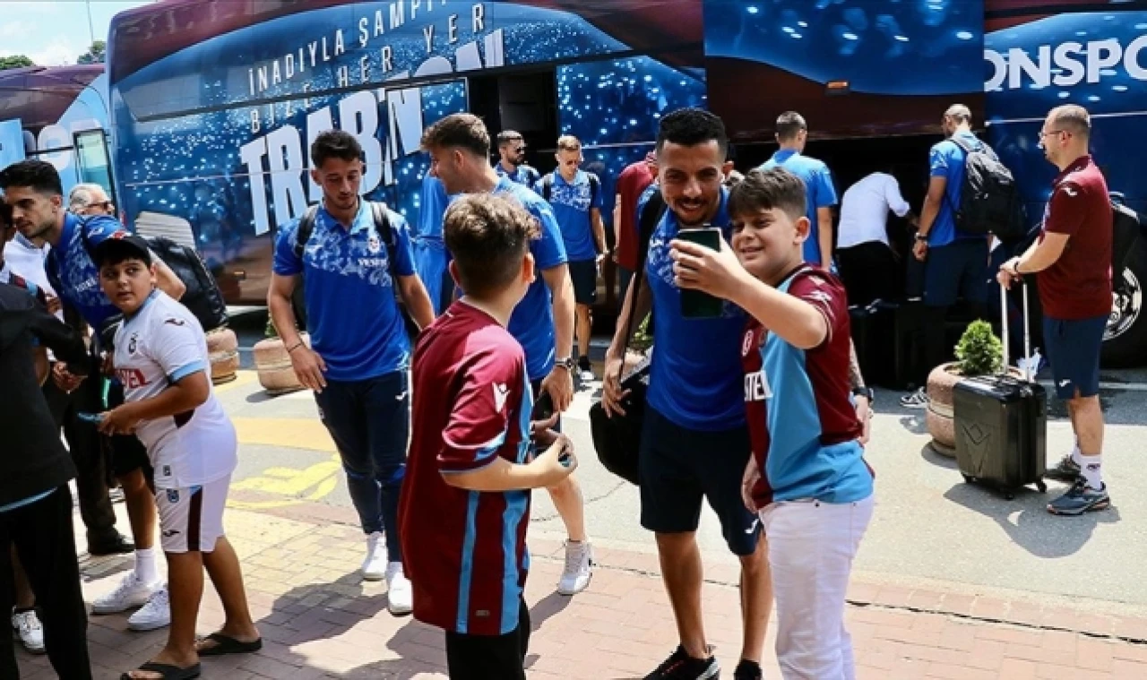 Trabzonspor, yurt dışı hazırlık kampı için Slovenya'ya gitti