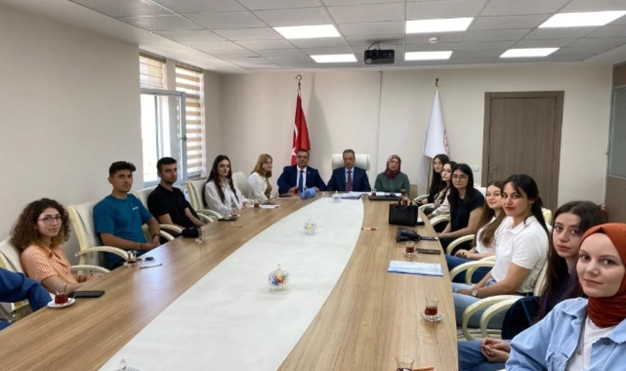 "Ulusal Staj Programı" Bilgilendirme Toplantısı Yapıldı