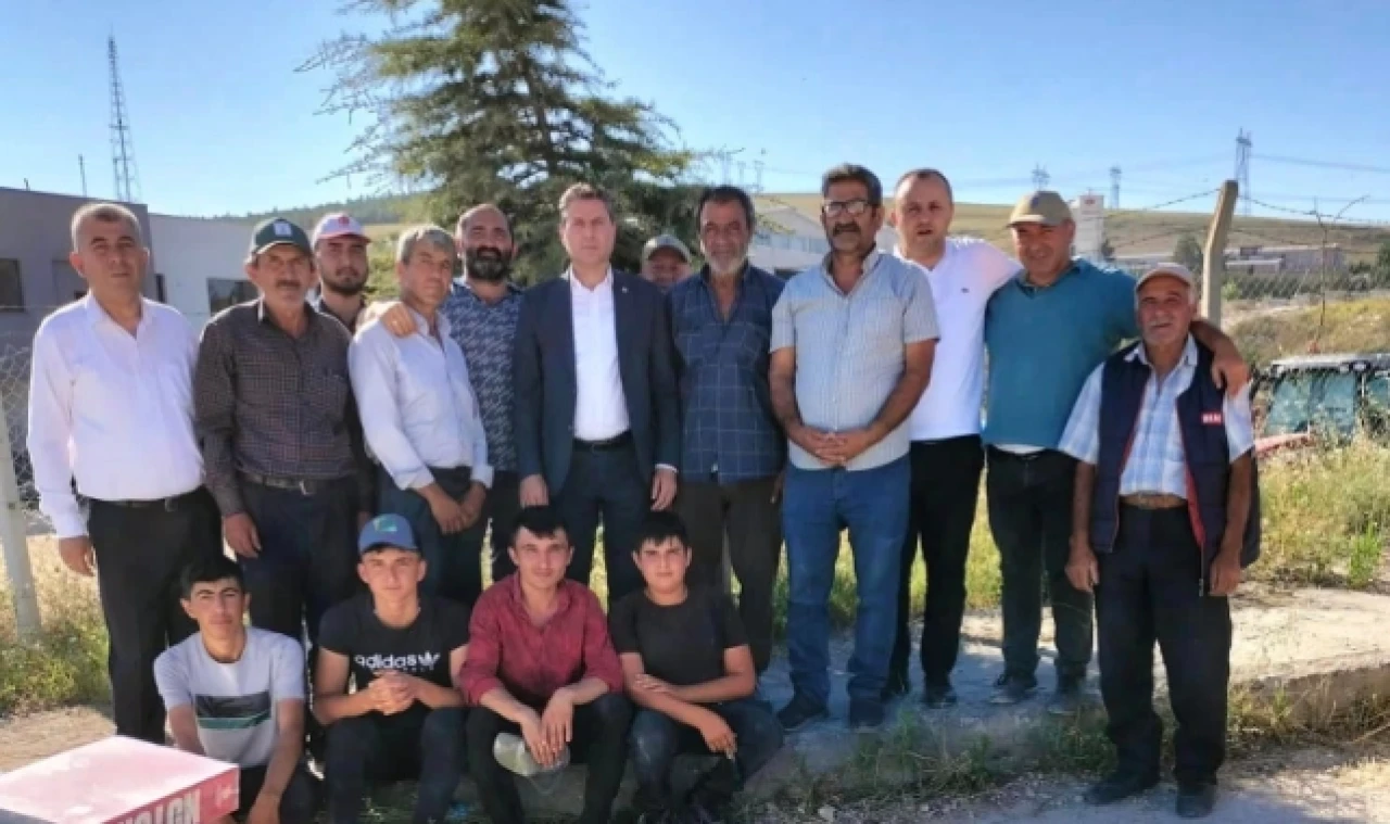 Vekil Karagöz, Çiftçilerle Bir Arada!
