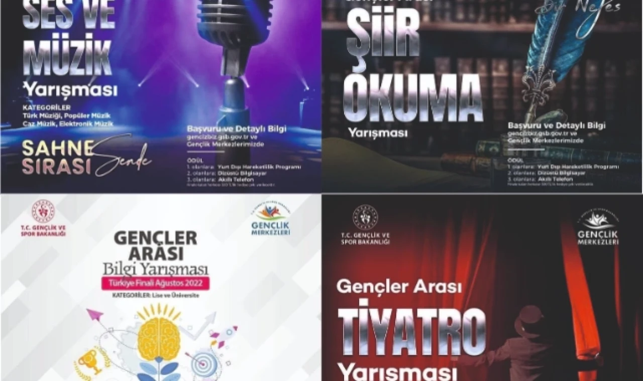 Yarışmak isteyen gençler için başvurular başladı