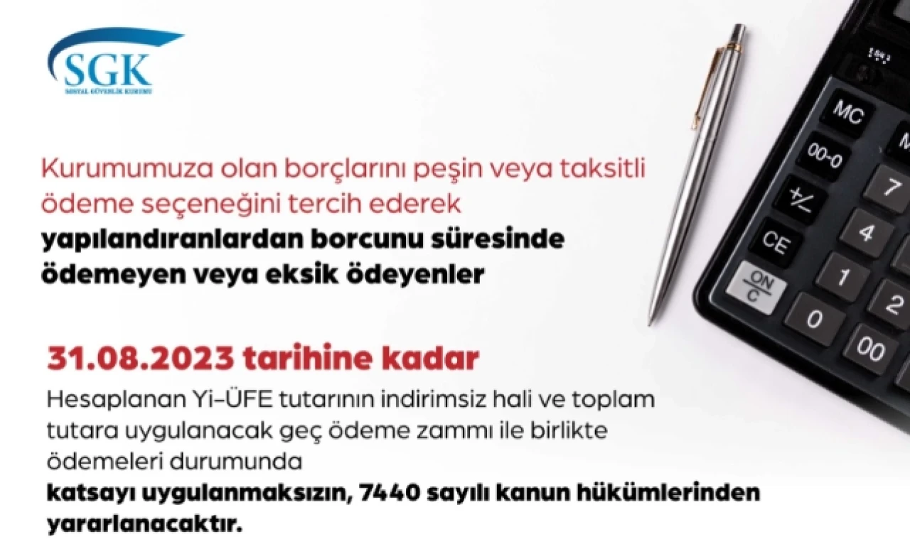 31 Ağustos’a kadar uzatıldı!