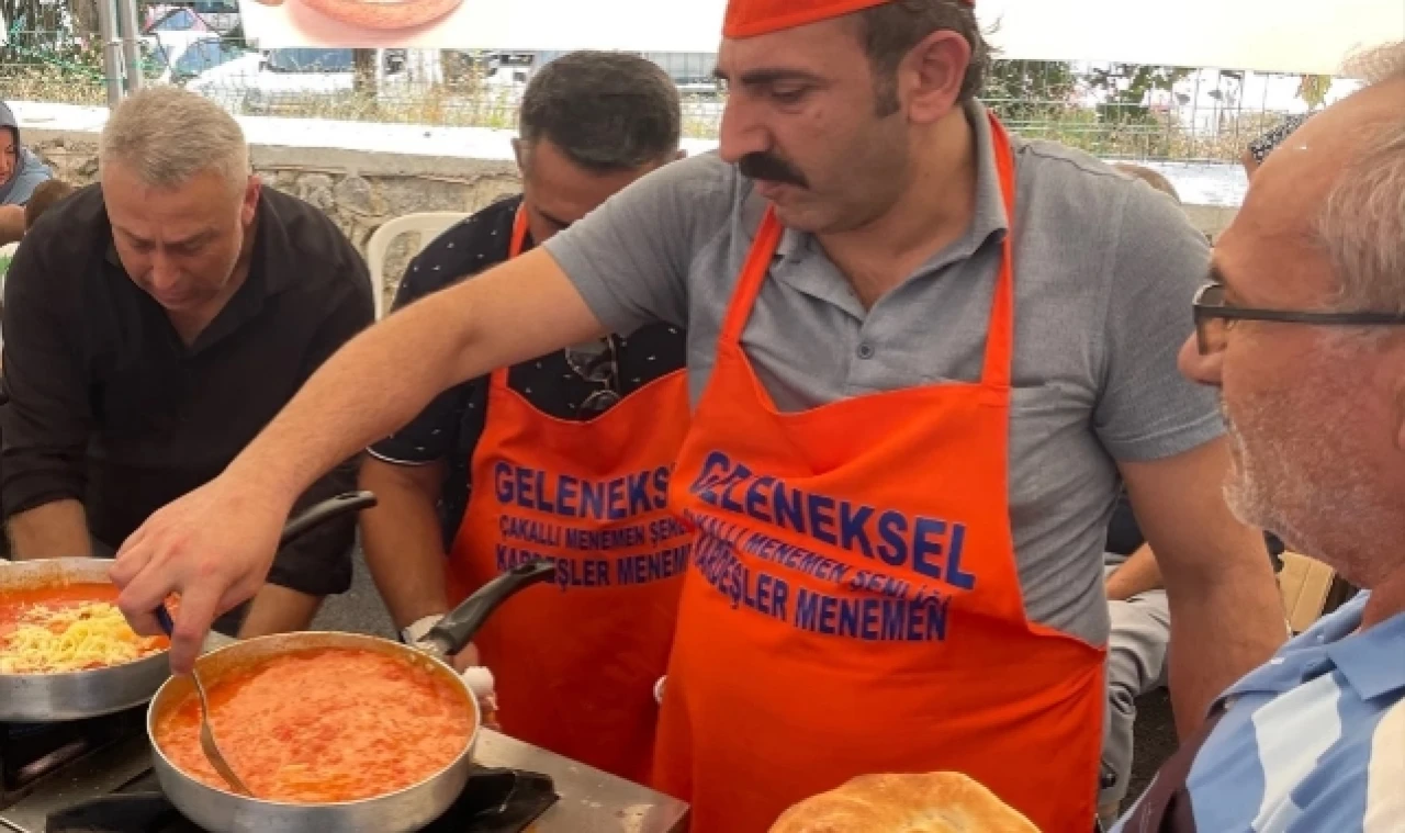 4. Geleneksel Çakallı Menemen Şenliği Düzenlendi