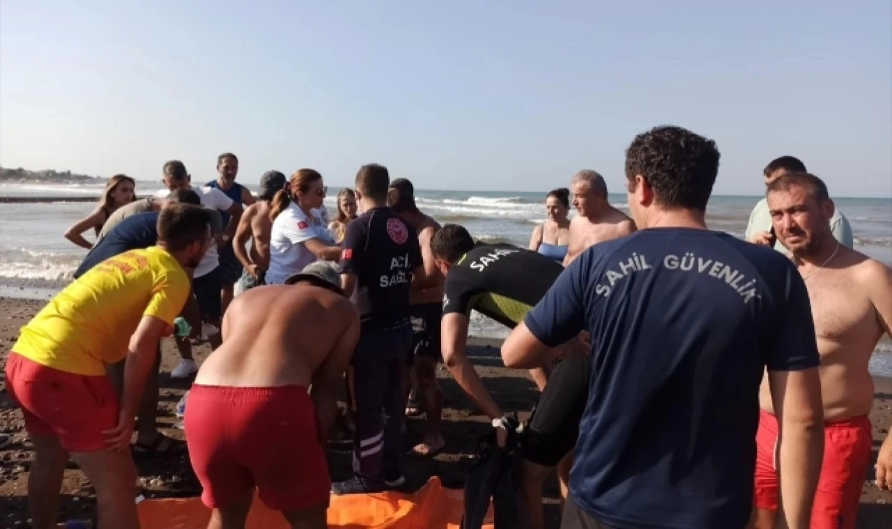 7 Kişi Denizde Boğulma Tehlikesi Geçirdi