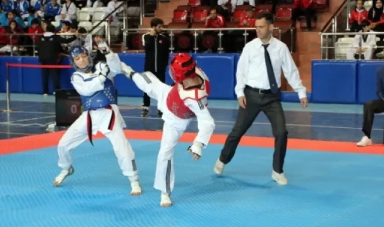 ANALİG Taekwondo yarı final müsabakaları Amasya'da başladı