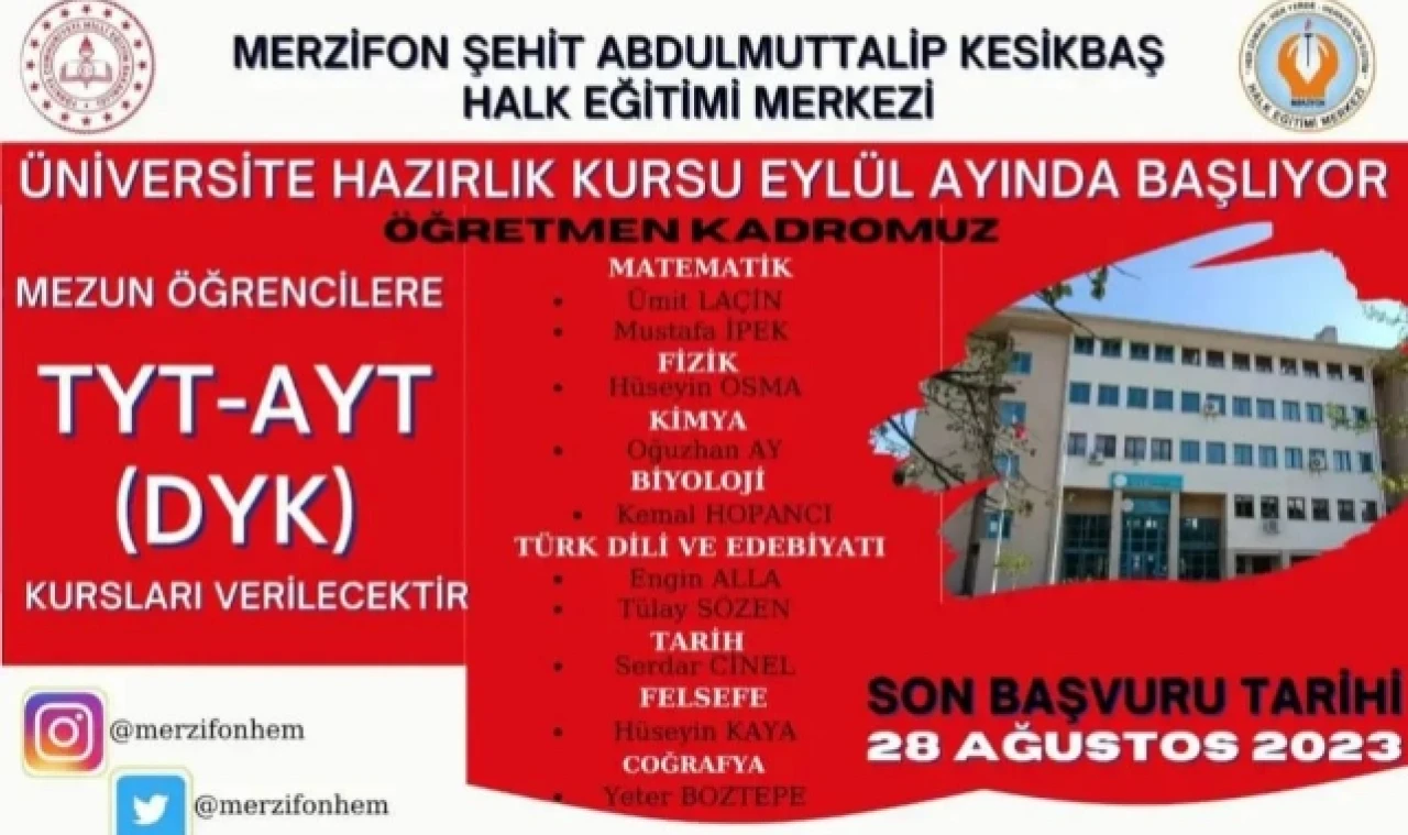 Başvuru için yarın son gün!