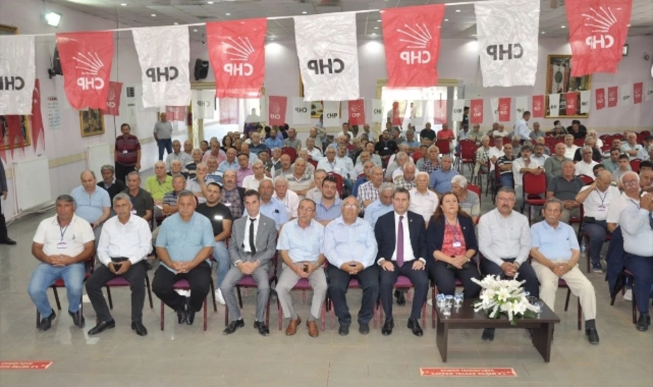CHP Gümüşhacıköy İlçe Kongresi'nde Kudret Taştan ilçe başkanı seçildi