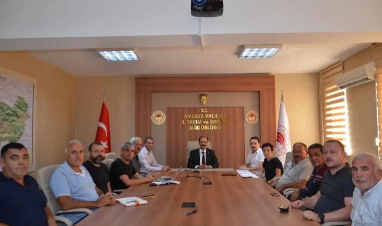 Domates güvesine karşı önlemler için toplantı yapıldı