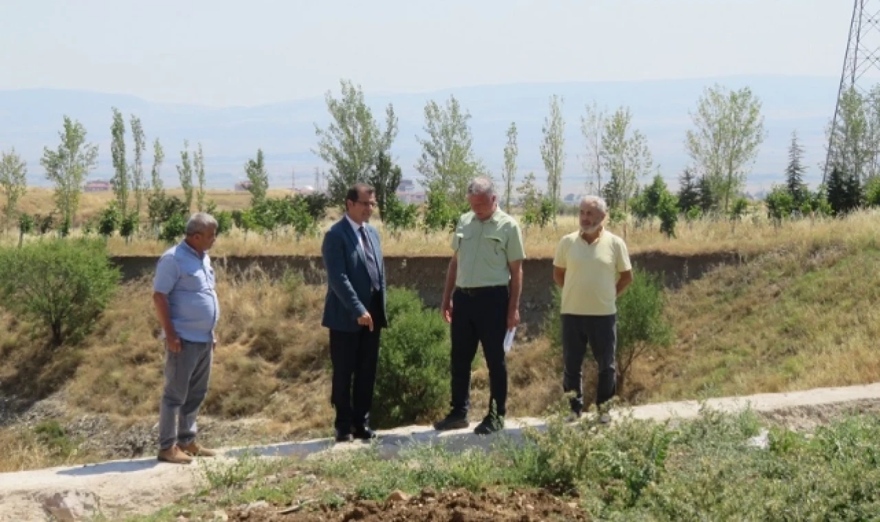 Güldoğan çalışmaları yerinde inceledi