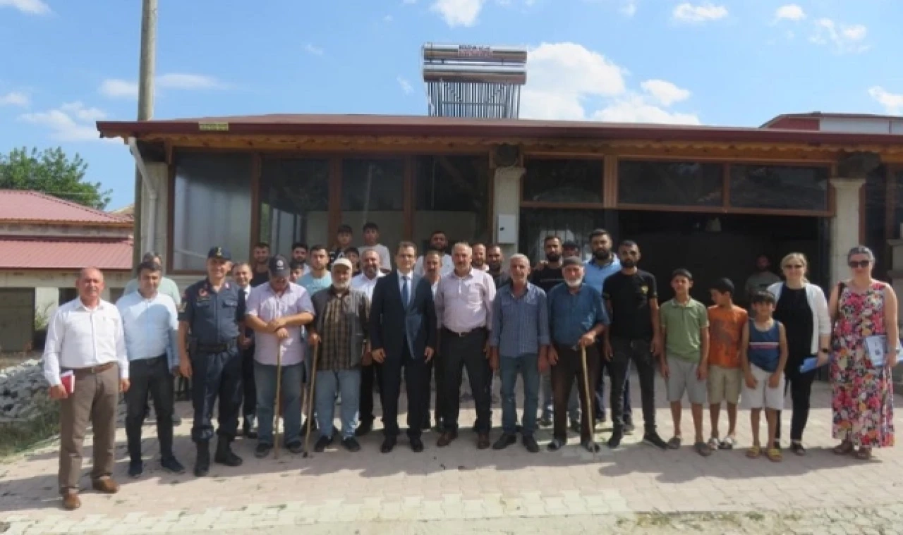 Güldoğan, köy halkının sorunlarını dinledi