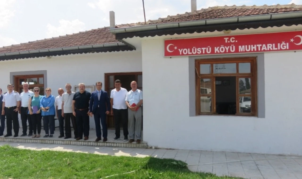 Güldoğan, köy halkının sorunlarını dinledi