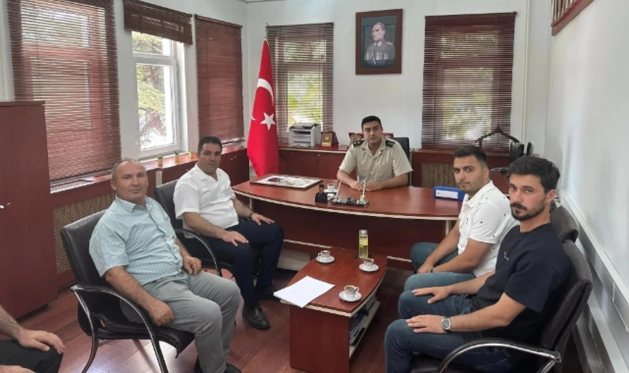 İnce ve ekibinden hayırlı olsun ziyareti