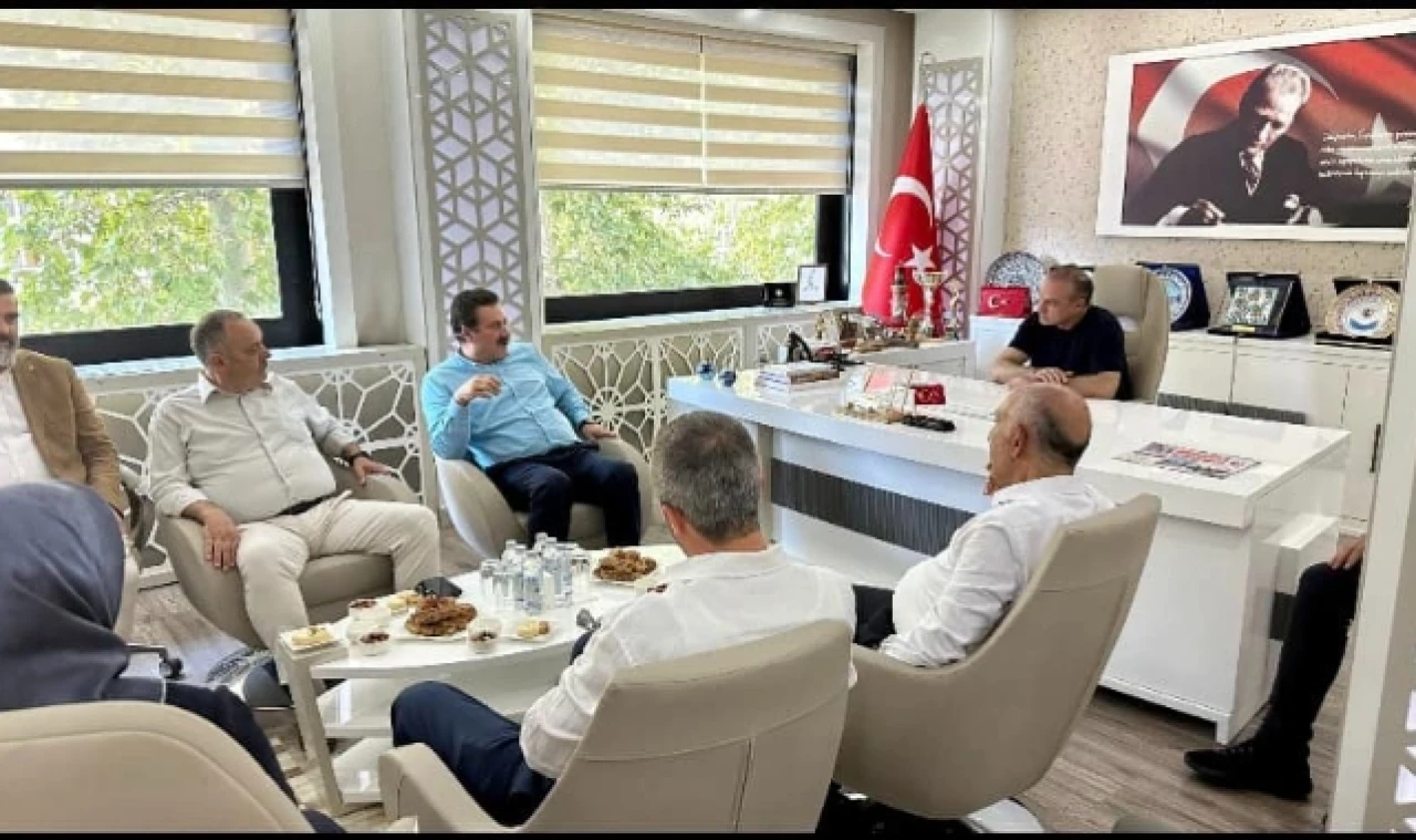 İpek'ten ATSO'ya ziyaret
