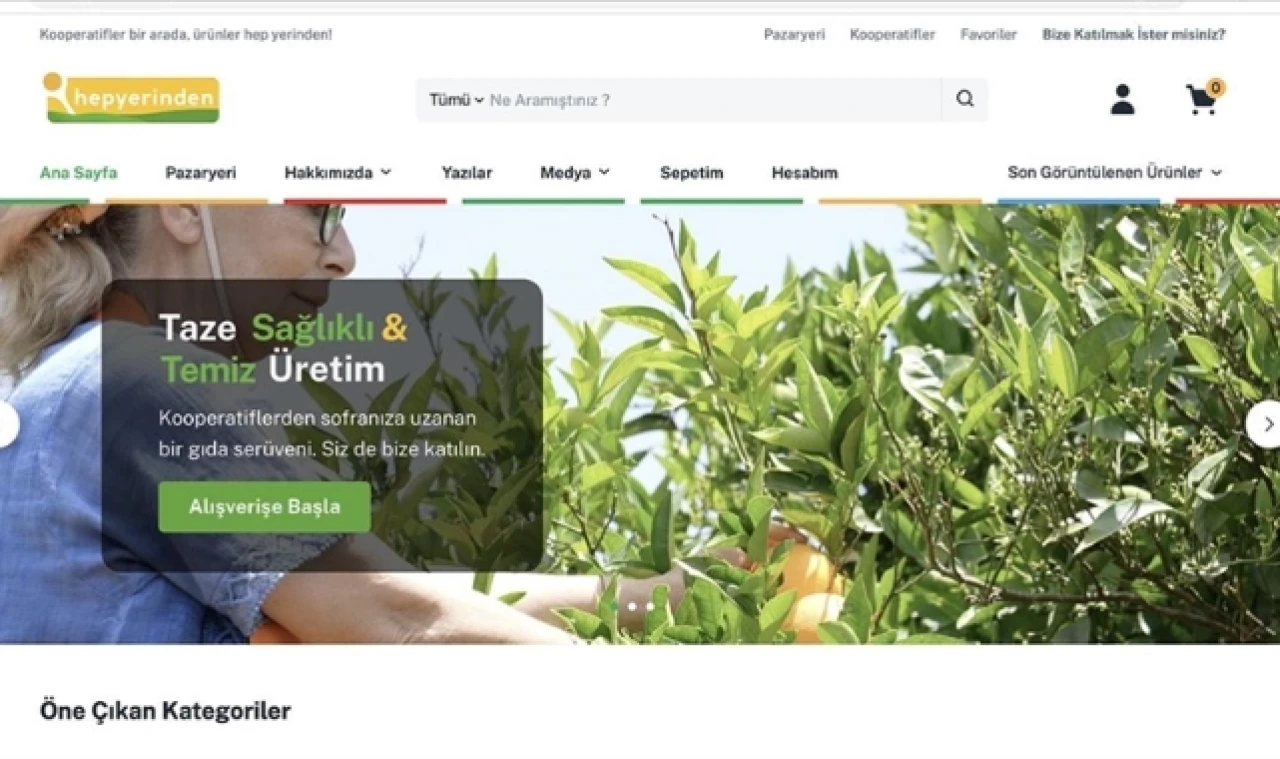 Kadın üreticiler ürünlerini "yerinden" satacak