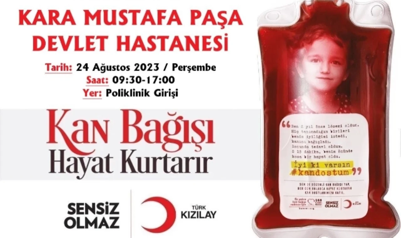 Kızılay, bağışçılarını bekliyor